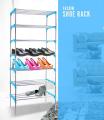 Kệ để giày dép 7 tầng inox cao cấp - HÀNG NEW- Kệ giày dép 7 tầng khung inox,giá để giày inox, giầy dép,kệ để đồ,kệ sách gọn gàng tiết kiệm không gian.. 