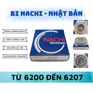 Vòng bi NACHI 6200 6201 6202 6203 6204 6205 6206 6207