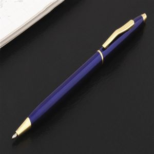 MIRACLE HOME STORE Financial Continuous Ink Golden Wist Wave Pattern Stationery Kids Gift School Office Supply Writing Tools Sign Pen Gel Pen Metal Pen Ballpoint Pen