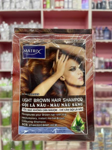 Gói gội thuốc nhuộm tóc phủ bạc MATRIX