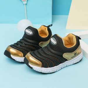 Terbaru DYNAMO Ringan Sepatu Sneakers Anak Laki Laki Lari Olahraga Outdoor Murah Tanpa Tali Kets Casual Bernapas Lentur 007