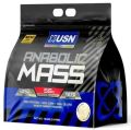 USN Anabolic, Mass Gainer, With Whey Protein Isolate, Concentrate, Casein, Egg White, Muscle Builder, 6lbs. 