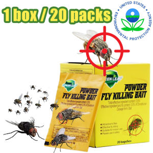 Fly mortality rate 100 Fly Killer Killing Bait lalat paling kuat FLY KILLING BAIT INSECTICIDE POWDER Powder Fly Killing Bait 【1 PACK】5 GRAM FLY KILLING racun lalat fruit fly trap perangkap lalat ubat lalat racun serangga insect baits traps fly repellent
