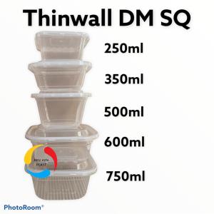 Kotak Makan Square 500ml & Thinwall DM: Pilihan Terbaik untuk Bisnis