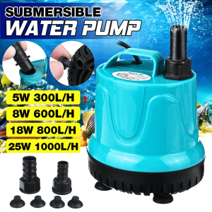 BERGARANSI DONG HONG Pompa Air celup dc 220v 25W Submersible akuarium kapal IPX8