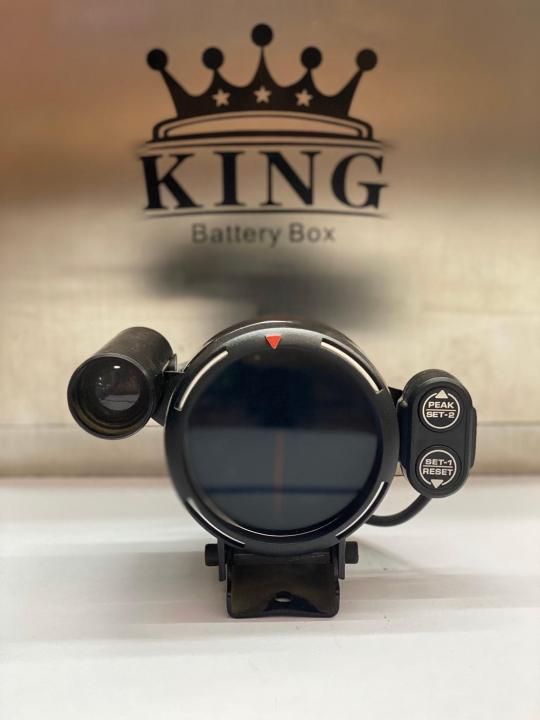 วัดรอบใหญ่128สี 80ปอนด์ เกจวัดรอบใหญ่ 80mm พร้อมรีโมท,ชิปไลท์ ใส่ได้ทุก ...