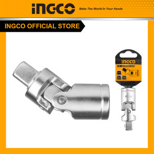 Đầu nối lắc léo INGCO HHUJ1121 thép không gỉ mạ Chrome khẩu 1/2" dụng cụ sửa chữa mở bulong