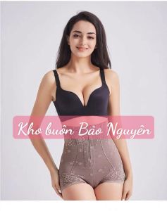 Quần gen bụng Ren Lưới Cao Cấp Xuất Nhật Kéo khóaMóc Cài siêu ôm