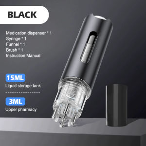Scalp Applicator for Minoxidil 15ml Precise Dosing Comb Scalp Applicator Head Massager Comb Hair Growth Essential Oil Liquid Guiding Anti Hair Loss Scalp Care Tool