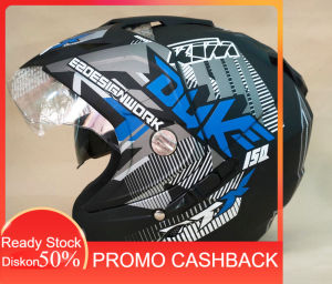 Helm Double Visor (2 kaca) KTM DUKE
