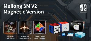 MoYu MeiLong 3x3 V2M Magnetic Speedcube