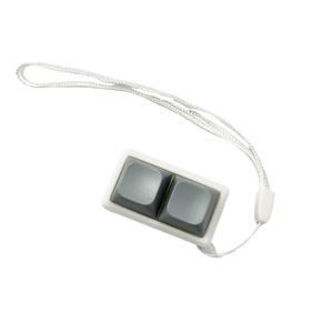 LUMIYA 2 phím Móc khóa bàn phím Tự làm Giảm căng thẳng Móc khóa fidget Sáng tạo mini Nút bấm dành cho trẻ em lớn
