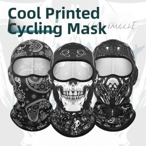 PLLEWY Quick Dry Cool Balaclava Sun Protection Breathable Full Face Cap Fashion Ice Silk Face Cover Headwear Motorcycle Riding