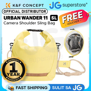 K&F Concept Urban Wander 11 5L Camera Shoulder Sling Bag + Detachable Camera Strap with Magnetic Closure Water Resistant and Accessory Compartments | JG Superstore
