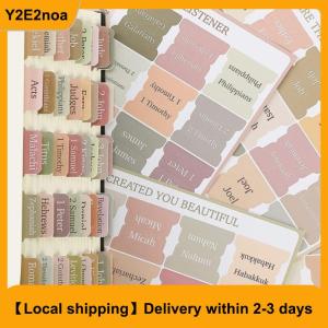 【Local shipping】 Mr. Pen- Bible Tabs 5 Tabs Boho Theme Laminated Bible Tabs For Women And Men Bible Tabs For Study Bible Bible Index Tabs