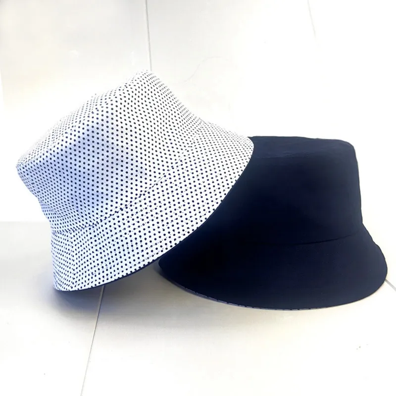 Large Size Fishing Hats Big Head Man Summer Sun Hat Two Sides Wear Panama  Caps
