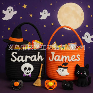 กล่องเก็บของ รูปทรงที่เป็นเอกลักษณ์ ตะกร้าขนม น่ารัก เก็บขนม น่าดึงดูด บุคลิกภาพ ทําด้วยมือ