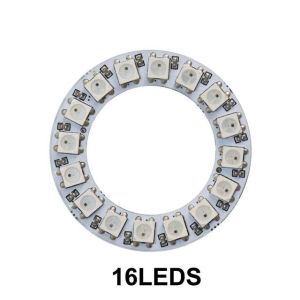 WS2812B Leds Pixel Ring Addressable 8/16/24/35/45 Led Modules WS2812 IC RGB Full Color Round Led Circle DC5V