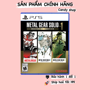 Đĩa Game Metal Gear Solid: Master Collection Vol.1 Ps5