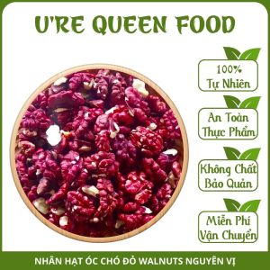 Nhân Hạt Óc Chó Đỏ Walnuts Nguyên Vị Hạt To Đều Thơm Ngon Không Gắt Dầu Giàu Dinh Dưỡng Tốt Cho Sức Khoẻ Tốt Cho Bà Bầu Ăn Vặt Healthy Cho Dân Văn Phòng Ăn Vặt Giảm Cân Đỉnh Cao - Ure Queen Food