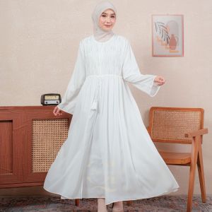 ABAYA TURKEY PREMIUM NAURA SERIES GAMIS MUSLIM WANITA DEWASA