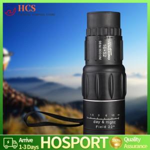 【HCS】16x52 Portable Monocular Telescope 66M/8000M Handheld Monocular HD Optical Telescope for Camping Birdwatch