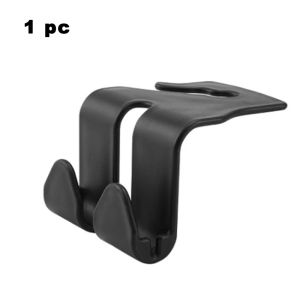 2pcs Universal Car Seat Back Double Hooks Headrest Mount Storage Holder Car Interior Accessories