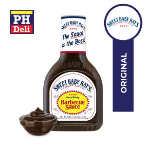 Sweet Baby Rays Original Barbecue Sauce 510g – Sweet Smoky Award-Winning BBQ Flavor for Grilling & Dipping