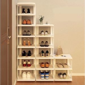 Kệ Để Giày Dép 5 Tầng Chữ I Giá Đựng Giày Dép Đa Năng Bằng Nhựa Hàng Cao Cấp