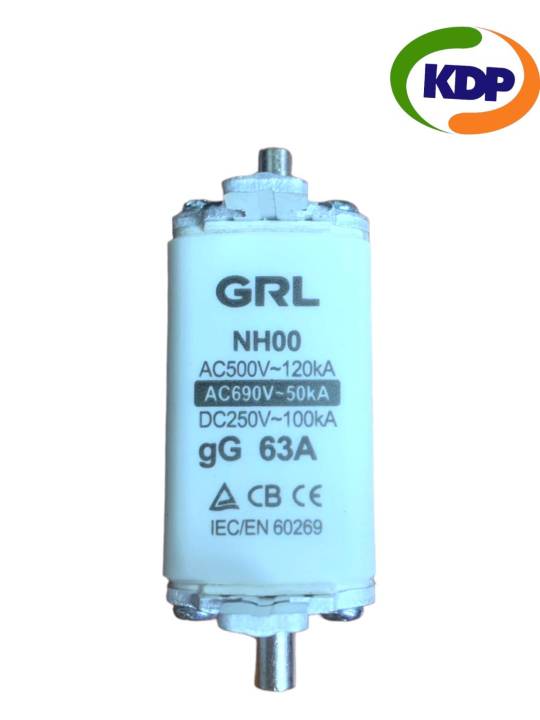 FUSE LINK NH00 GRL 63A100A ( 1 ชิ้น ) Lazada.co.th