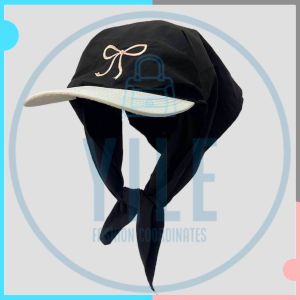 【COD จัดส่งจากไทย】มาใหม่! หมวกผ้าโพกหัวปักลายโบว์ยอดนิยม กันแดดได้ดี สวมใส่สบาย เหมาะสำหรับสาวๆ ออกไปถ่ายรูป