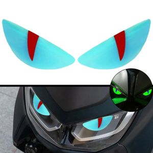 Devil Eye Reflective Stickers Luminous Decals for Car Motorcycle and Helmet Decoration