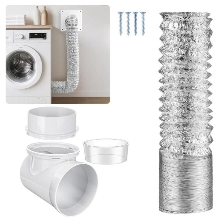 Ống thông gió Máy sấy Duct nối thẳng thông gió ống nhựa ống dẫn công cụ ...