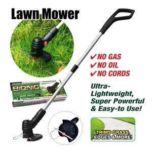Ready Stock Grass Cutter Bionic Trimmer Wireless Grass and Lawn Mower Handheld Weed Cutter Adjustable Pole Fast Cutting 电动割草机