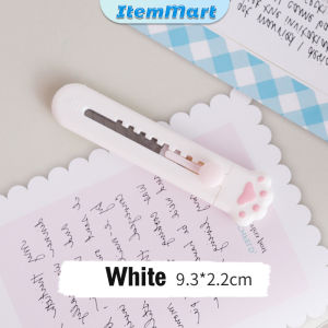 ItemMart Cute Mini Cat Utility Knife School office Stationery Craft Paper Cutter Student Art Supplies Tool Cat-Claw