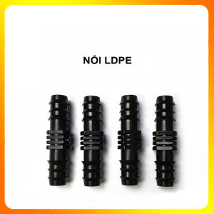 Combo 5 Nối thẳng LDPE 16 20 - Phụ kiện tưới nối ống nước - Kết nối chắc chắn chịu áp lực nước cao