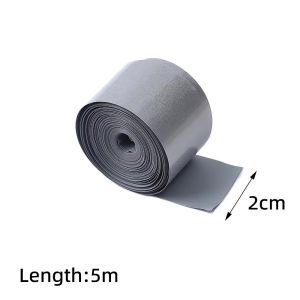 JIMEIXIAN01 5M Heat Transfer Reflective Tape DIY Washable Reflective Heat Transfer Film Portable Warning Strip Stickers for Clothing Bag Shoes Iron on Safety Clothing Supplies