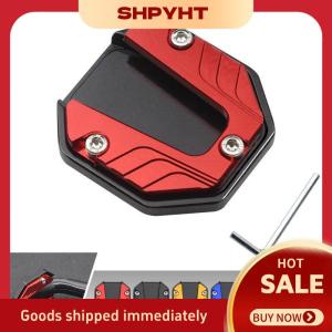 SHPYHT✨ Motorcycle Bike Parking Kickstand Extender Foot Side Stand Pad Support Plate Motorbike Accessories