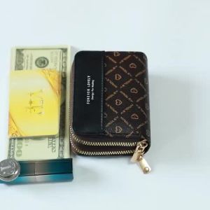 Mumu 1055 Retro Leather Women Wallet Card Holder Coin Purse Students Schhol Woman Wallets