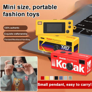 Mini Camera Keychain/Portable Digital Camera Charm/Keychain Accessory For Students Bag Decoration/Compact Gift For Kids