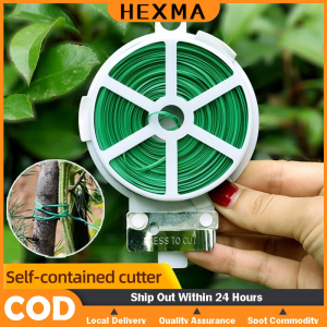 100M Garden Tie Wire With Cutter Twist Tie For Garden Vegetable Plants With Free Cable Tires Durable