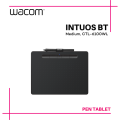 Wacom Intuos Medium Bluetooth (CTL-6100WL) Graphic Drawing Pen Tablet. 