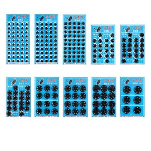 [HCM] Bộ vỉ 50 nút Phụ Kiện Nút Quần Áo Bằng Kim Loại 8/ 10/ 12/ 16/ 21mm -RA888