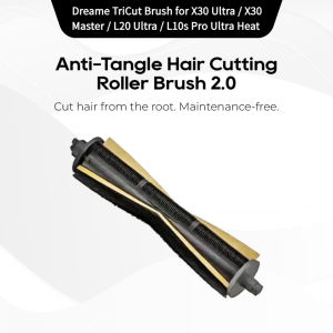 Original Dreame TriCut Brush for X30 Ultra / X30 Master / L20 Ultra / L10s Pro Ultra Heat Robot Vacuum  Anti-Clogging and Anti-Tangle