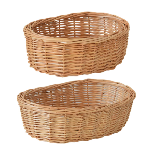 Stylish Handwoven Basket for Fruits Sturdy and Breathable Designs Portable for Enhancing Living Space Aesthetic