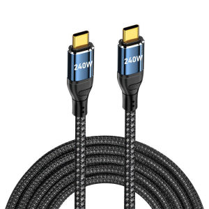 USB-C 240W USB4 Cable 40Gbps USB3.1 100W 8K 60Hz 5K USB4.0 Compatible with Thunderbolt3/4 100CM