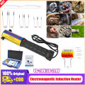 【100% Original】1000W Magnetic Induction Heater Kit, Flameless Heating Technology, With 8 Coils And Aluminum Alloy Box, Used For Heating Nuts, Gears, Bearings. 