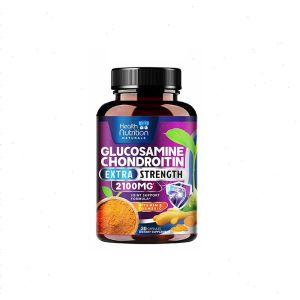 Glucosamine Chondroitin Extra Strength 2100 Mg - Relieves Joint Pain and Supports Joint Mobility Strength and Comfort
