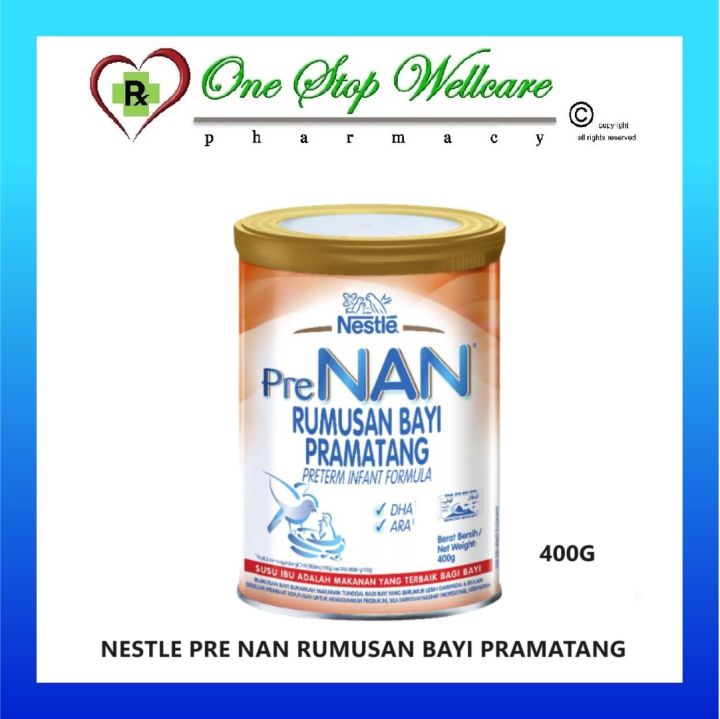 NESTLE PRE NAN RUMUSAN KHAS PRAMATANG 400G (EXP:04/2026) Skimmed