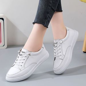 Premium Import Korea Sepatu Kerja Wanita Nyaman Empuk Cewek Kekinian Sepatu Oxford Wanita Flatshoes Lembut Bernapas Kulit Cantik 238